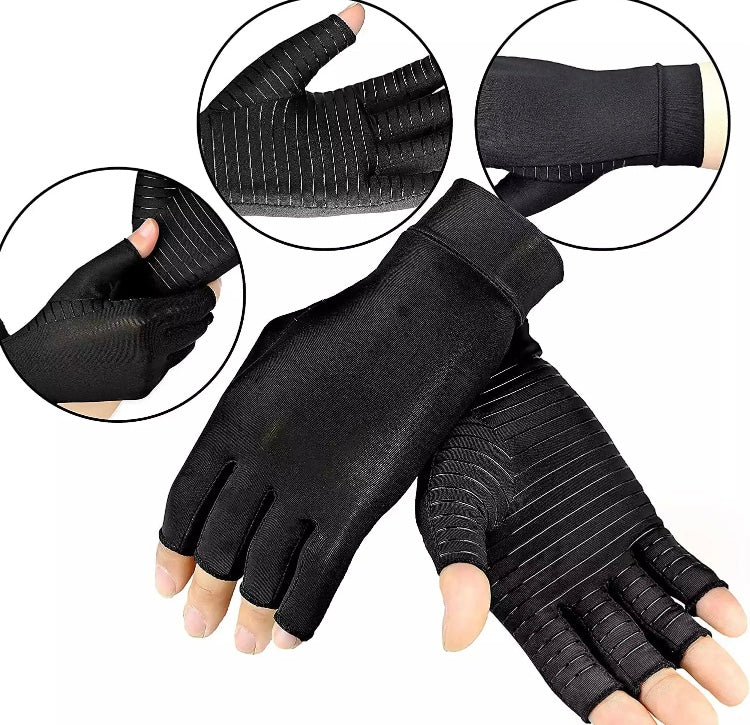 Pain-Free Copper Compression Gloves - 50% OFF Today Only